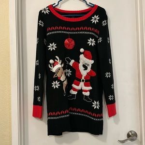 Dabbing Santa Ugly Christmas Sweater 🎄